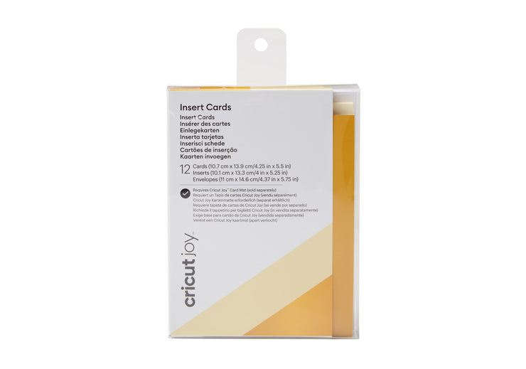 Joy Insert Cards 12-pack (Cream/Holo)