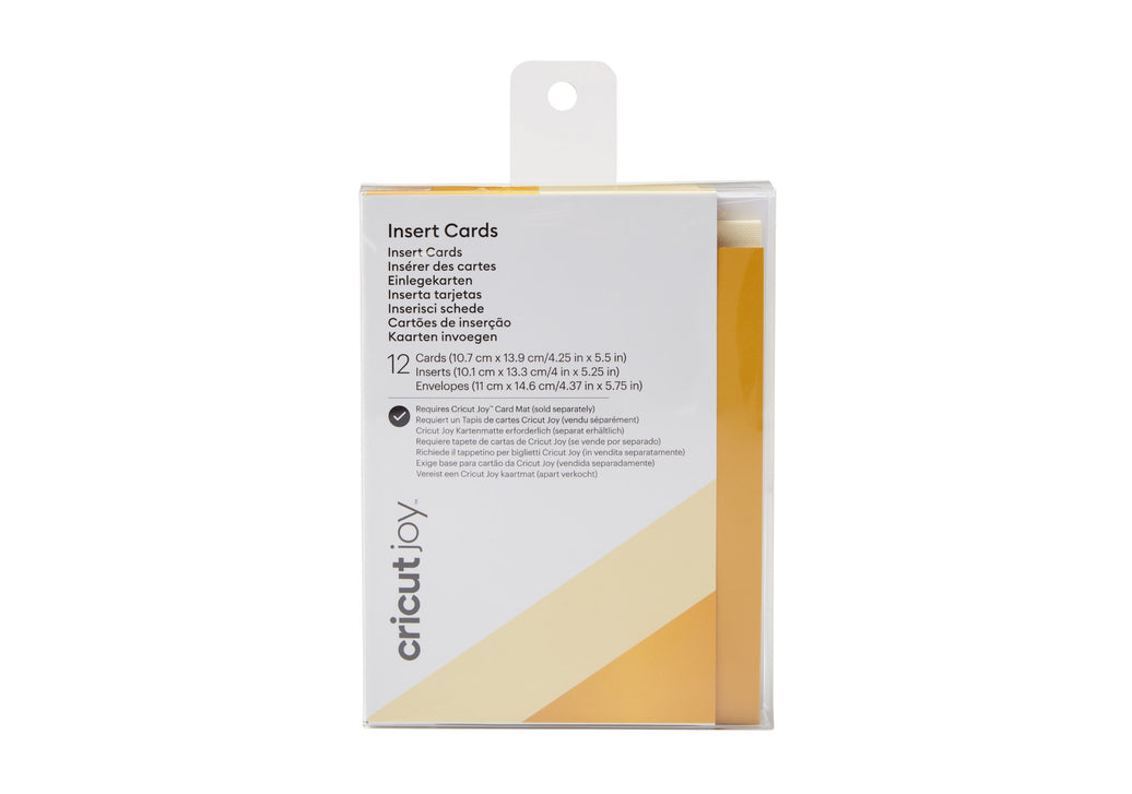 Joy Insert Cards 12-pack (Cream/Holo)