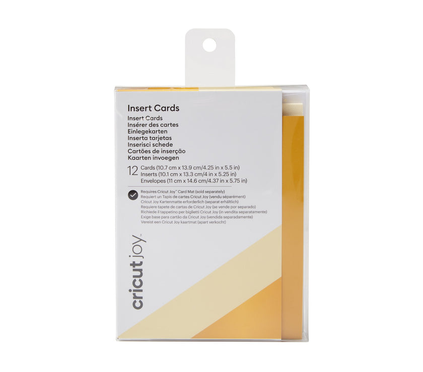 Joy Insert Cards 12-pack (Cream/Holo)