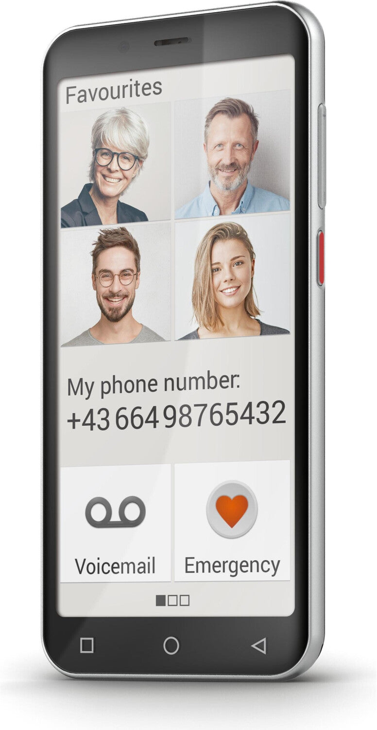 Emporia 4G Android 13 with NFC HAC Triple lens camera