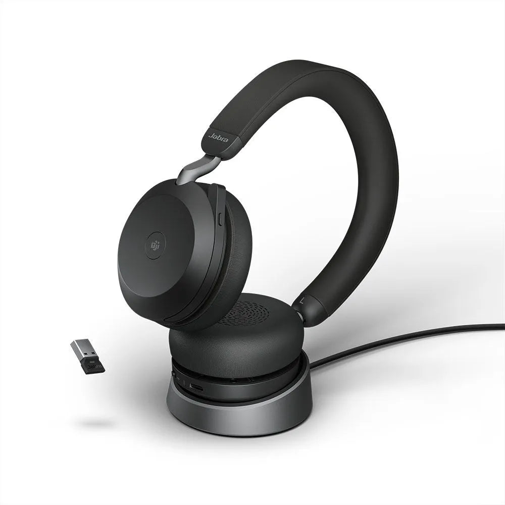 JABRA EVOLVE2 75 DESKSTAND USB-A BLACK