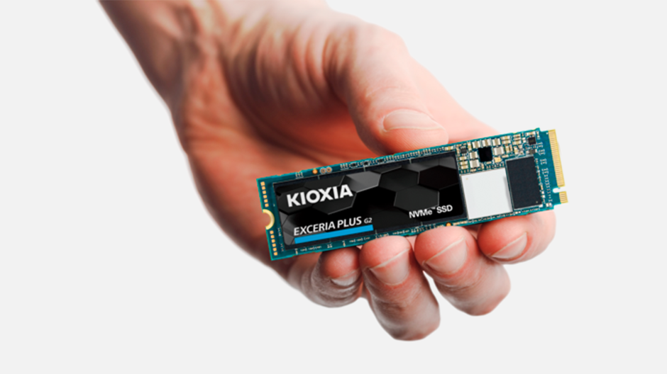 Kioxia EXCERIA PLUS 500GB NVMe M.2 SSD