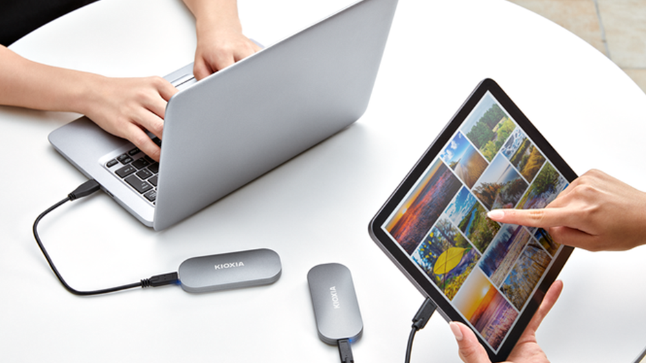 Kioxia EXCERIA PLUS 2TB portable SSD