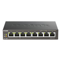 D-Link DGS-1008P-B 8-Port Desktop Gigabit PoE+ Switch