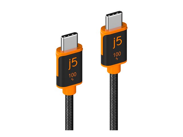 J5CREATE USB-C 100W SYNC CHARGE CABLE