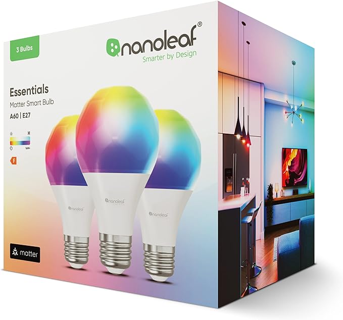 Nanoleaf Smart A60 Bulb UK E27 3P MATTER