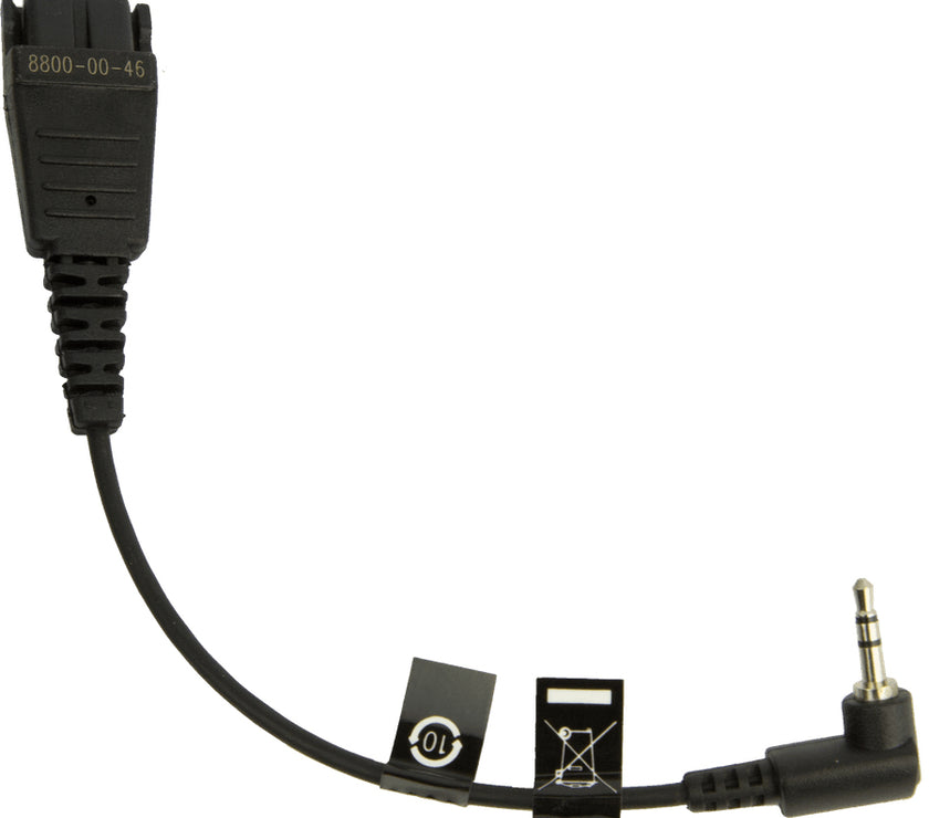 Jabra QD Cord - 2.5mm 15cm for Panasonic