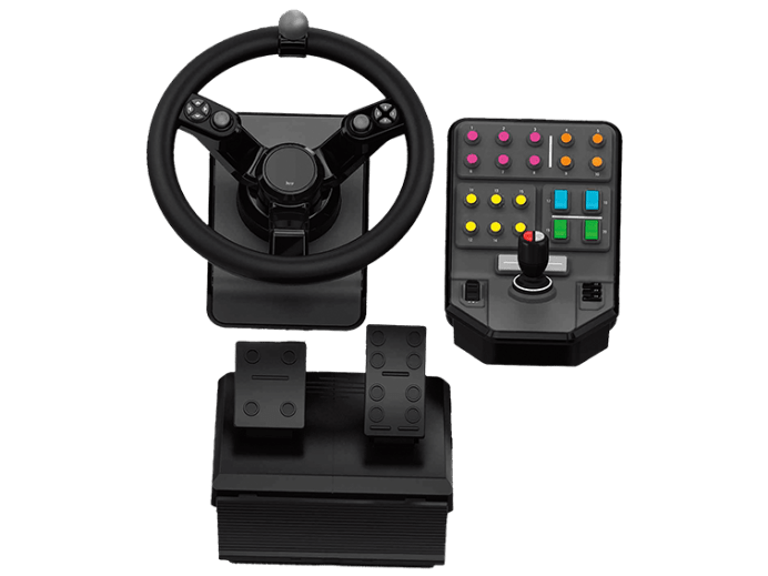 Logitech G Heavy Equip Bundle Farm Sim Controller
