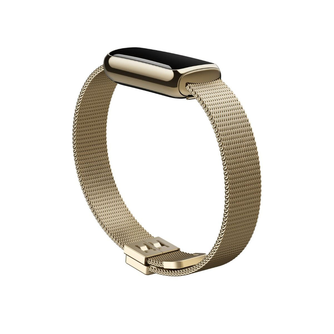 Fitbit Luxe Metal Mesh SoftGold One Size