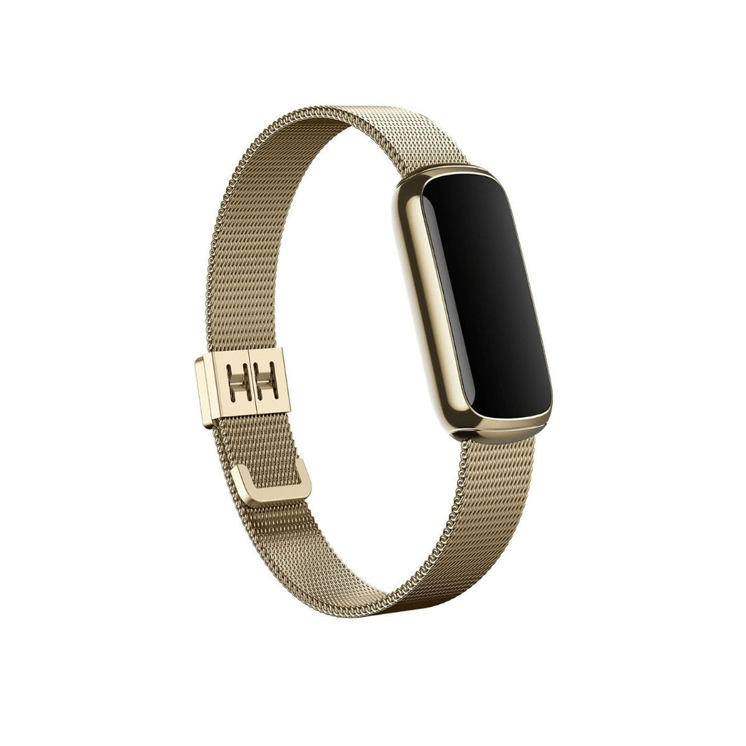 Fitbit Luxe Metal Mesh SoftGold One Size