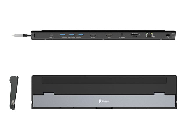J5CREATE USB-C DUAL HDMI DOCKING STATION
