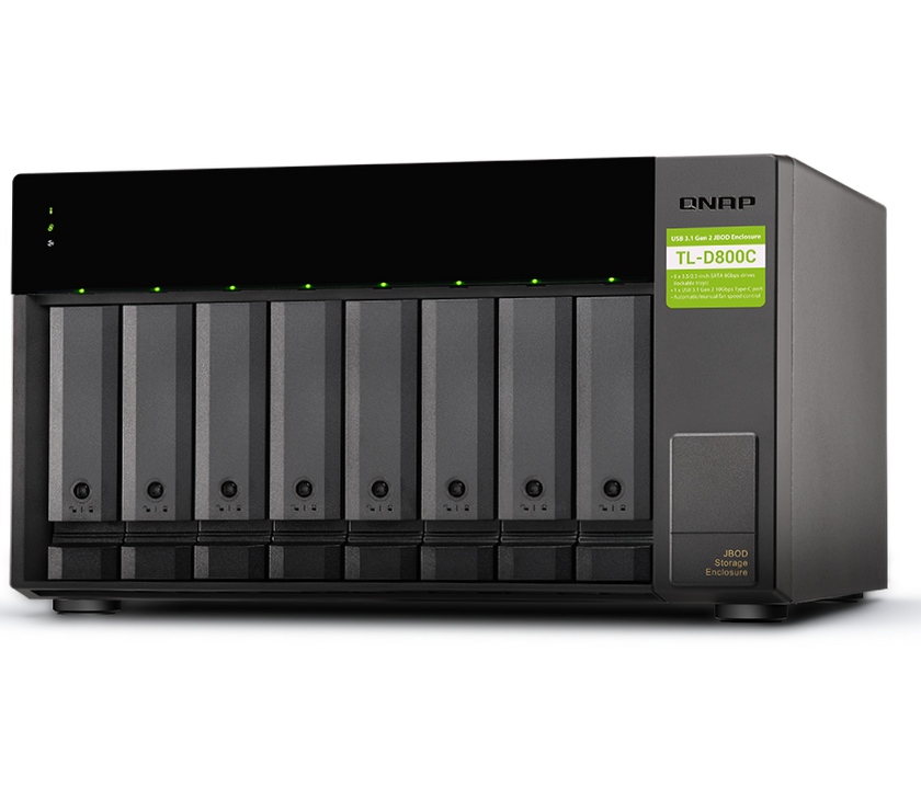QNAP TL-D800C/176TB-MG10AFA22TE
