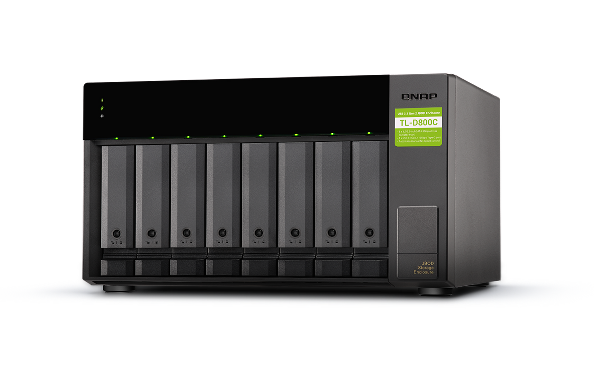 QNAP TL-D800C/176TB-MG10AFA22TE