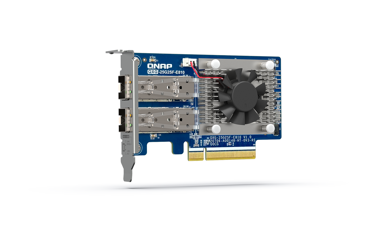 QNAP 25GbE dual-port Network Exp Card