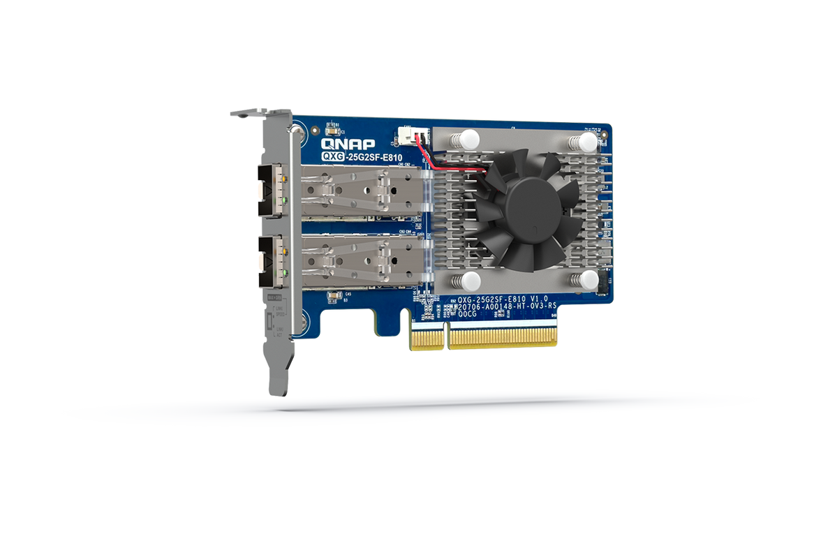 QNAP 25GbE dual-port Network Exp Card