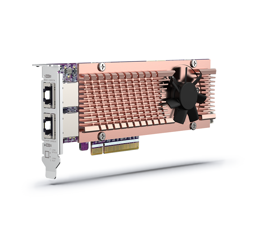QNAP QM2-2P410G2T Expansion Card