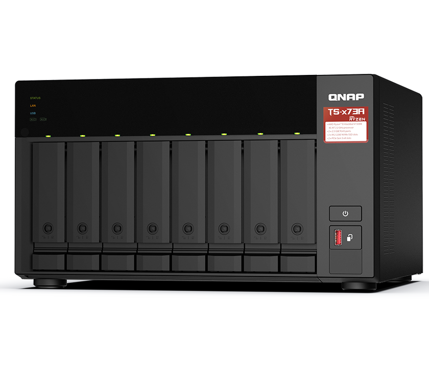 QNAP TS-873A-8G/176TB-MG10AFA22TE