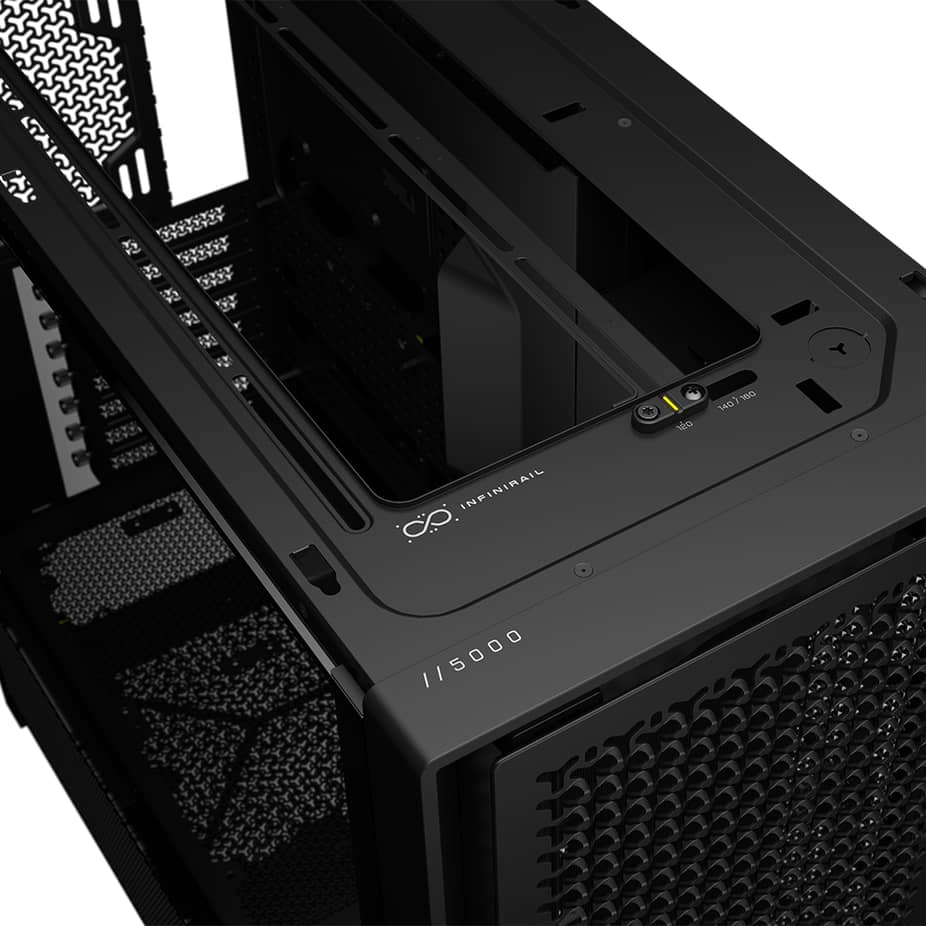 CORSAIR FRAME 5000D RS Mid-Tower PC Case – Black