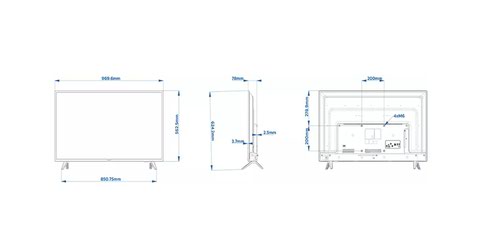 INCH43HFL5114 43 INCH INCH FHD Chromecast ProTV INCH