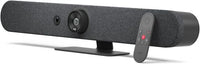 Logitech 30 fps 4K Ultra HD Resolution Rally Bar Mini Graphite Group Video Conferencing System