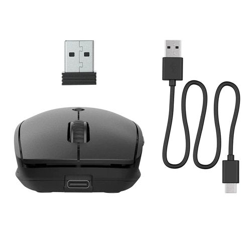 JLAB Go Charge Mouse Wiresless 2.4G USBA Dongle & Bluetooth Rechargable Mouse - Multi Device