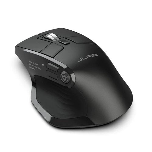 JLAB Epic Mouse Wireless 2.4G USBA Dongle & Bluetooth Ergonomic Rechargable - Multi Device LCD Display