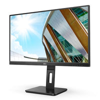 AOC 27P2Q 27 Inch 1920 x 1080 Pixels Full HD Resolution IPS Panel 4ms HDMI DVI DisplayPort VGA LED Monitor