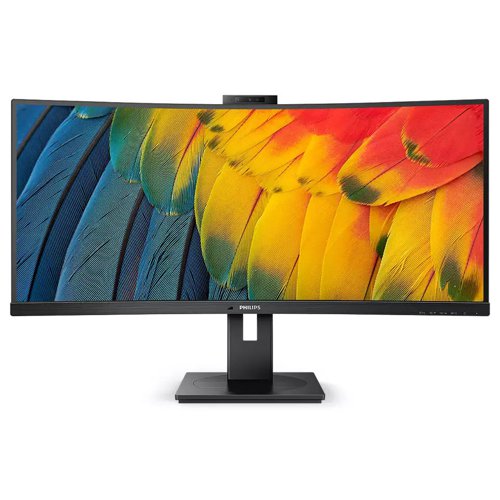 34 DQHD Webcam USB C Docking monitor