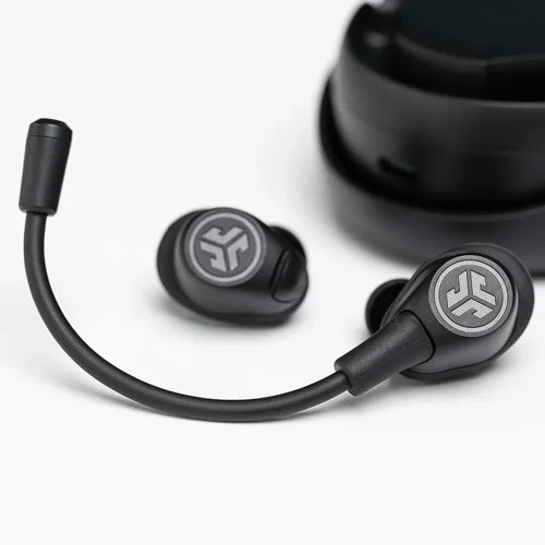 JLAB Jbuds Work Bluetooth True Wireless Earbuds PC Headset with Detachable Mic - Multi Device