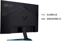 Acer Nitro V3 27 Inch 2560 x 1440 Pixels Wide Quad HD IPS Panel FreeSync Premium HDMI DisplayPort Gaming Monitor