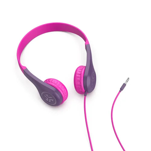 JLab JBuddies Pop Wired Headphones - Pink