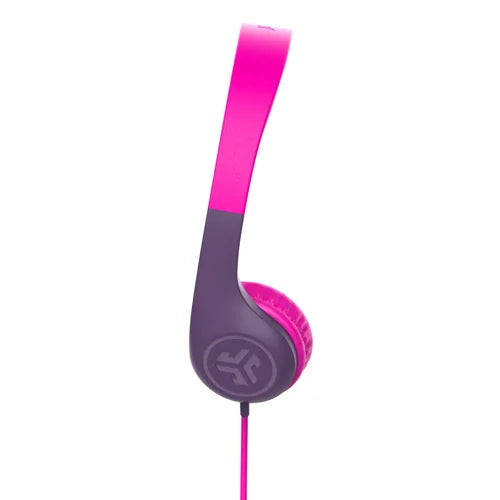 JLab JBuddies Pop Wired Headphones - Pink
