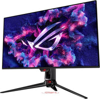ASUS ROG Swift PG32UCDM OLED 31.5 Inch 3840 x 2160 Pixels FreeSync Premium Pro HDMI DisplayPort USB Hub Gaming Monitor