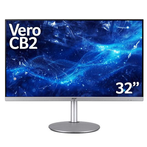Acer Vero CB2 31.5 Inch 2560 x 1440 Pixels Quad HD IPS Panel ZeroFrame HDMI DisplayPort Adaptive Sync Monitor