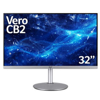 Acer Vero CB2 31.5 Inch 2560 x 1440 Pixels Quad HD IPS Panel ZeroFrame HDMI DisplayPort Adaptive Sync Monitor