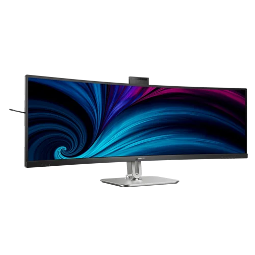 Philips 6000 Series 48.8 Inch 5120 x 1440 Pixels Dual Quad HD VA Panel HDMI DisplayPort USB-C Curved Business Monitor