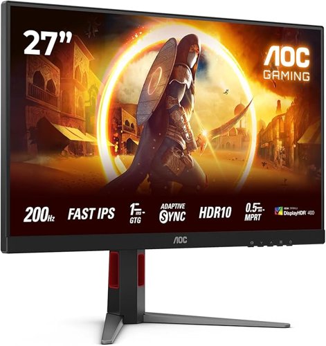 AOC G4 23.6 Inch 1920 x 1080 Pixels Full HD Fast VA Panel HDMI DisplayPort Adaptive Sync Monitor
