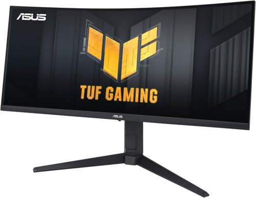 ASUS TUF Gaming VG34VQL3A 34 Inch 3440 x 1440 Pixels Wide Quad HD VA Panel HDMI DisplayPort USB Hub Curved Gaming Monitor
