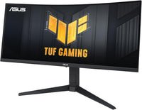 ASUS TUF Gaming VG34VQL3A 34 Inch 3440 x 1440 Pixels Wide Quad HD VA Panel HDMI DisplayPort USB Hub Curved Gaming Monitor