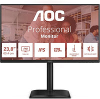 AOC E4U 23.8 Inch 1920 x 1080 Pixels Full HD IPS Panel HDMI DisplayPort Adaptive Sync Monitor