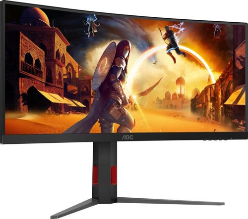 AOC G4 34 Inch 3440 x 1440 Pixels Wide Quad HD Fast VA DisplayHDR 400 HDMI DisplayPort Adaptive Sync Gaming Monitor
