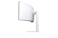 LG UltraGear 34GX90SA 34 Inch OLED 3840 x 2160 Pixels Wide Quad HD HDMI DisplayPort USB-C White Curved Gaming Monitor