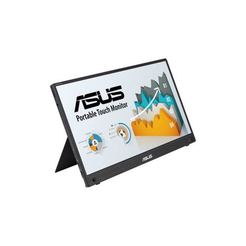 ASUS ZenScreen MB16 15.6 Inch Touchscreen 1920 x 1080 Pixels Full HD IPS Panel HDMI USB-C Portable Monitor