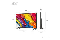 LG QNED84A 43 Inch 3840 x 2160 Pixels 4K Ultra HD HDMI USB QNED Smart TV