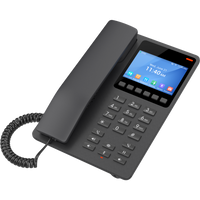 Grandstream GHP631W Compact Hotel Phone Black