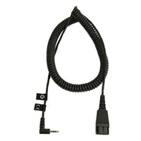 Jabra QD Cord - 2.5mm Coiled Panasonic