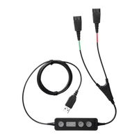 Jabra LINK 265 - 2x QD to USB for PC