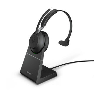 Jabra Evolve2 65 Link 390 USB-A UC version Mono with Desk stand Black