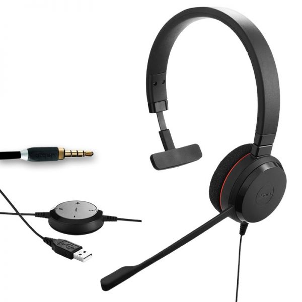 Jabra Evolve 30 UC Mono USB