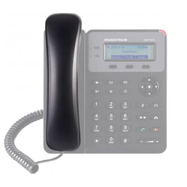 HANDSET FOR GXP1610/15 NO CURLY CORD